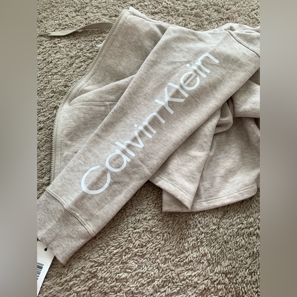 NWT Calvin Klein performance women’s  jacket fleece hoodie size M - Picture 6 of 6